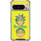 Adult Swim Rick and Morty Rick and Morty Portal Eyes Pixel 9 Pro XL Clear Case